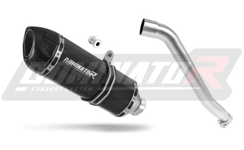 wydech tłumik DOMINATOR HP1 CZARNY pasujący do motocykla Honda XL 600 V TRANSALP 1987 - 2000