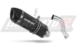 Honda XL 700 V TRANSALP 2008 - 2014 Exhaust Silencer Muffler HP1 BLACK + dB killer