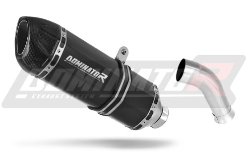 exhaust muffler DOMINATOR HP1 BLACK fits to Honda VFR 750 1993  1997