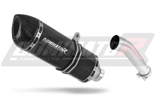 exhaust muffler DOMINATOR HP1 BLACK fits to Kawasaki ER 5 500 1996  2006