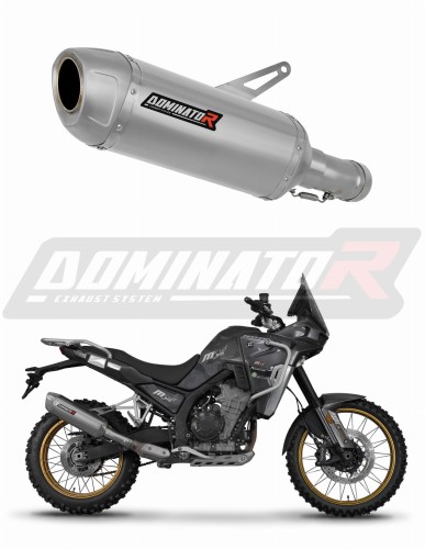 exhaust muffler DOMINATOR S6 fits to Kove 800 X Pro Adventure 2023  2026 5
