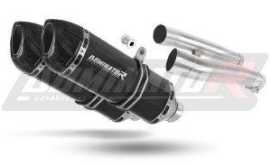 Kawasaki ZZR 1200 2002 - 2005 Exhaust Silencer Muffler HP1 BLACK + dB killer
