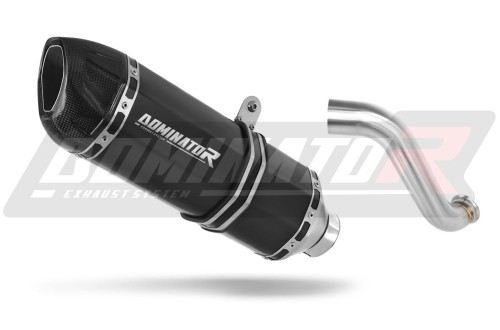 690 DUKE EXHAUST KTM Muffler Auspuff Sportauspuff Silencer Echappement Silencieux Scarico Scarichi Escape Wydech Tłumik Carbon Tip HP1 BLACK 2012 - 2018 Dominator X