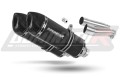 exhaust muffler DOMINATOR HP1 BLACK fits to Moto Guzzi BREVA ie 750 2003  2009