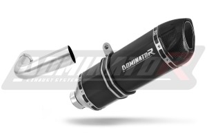 Moto Guzzi BREVA 1100 Exhaust Silencer Muffler HP1 BLACK + dB killer