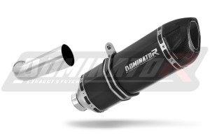 Moto Guzzi NORGE 1200 Exhaust Silencer Muffler HP1 BLACK + dB killer