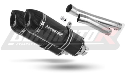MZ 1000 S/ ST/ SF EXHAUST MuZ Muffler Auspuff Sportauspuff Silencer Echappement Silencieux Scarico Scarichi Escape Wydech Tłumik Carbon End Cap HP1 BLACK 2004 - 2007 Dominator x