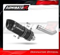 exhaust muffler DOMINATOR HP1 BLACK fits to Piaggio Vespa GTS 125 2007  2012