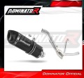 exhaust muffler DOMINATOR HP1 BLACK fits to Suzuki DL 650 V Strom / XT 2012  2016 2