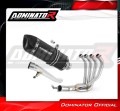 complete exhaust system with muffler DOMINATOR Full System HP1 BLACK fits to Suzuki GSF 650 BANDIT N / S 2005  2006 2