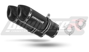 Suzuki GSXR 1000 K7 K8 Exhaust Silencer Muffler HP1 BLACK + dB killer