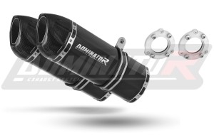 Suzuki TL 1000 S 1997 - 2000 Exhaust Silencer Muffler HP1 BLACK + dB killer