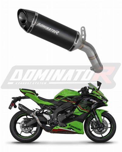 exhaust muffler DOMINATOR HP8 BLACK fits to Kawasaki ZX4R / RR 2023  2024