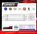 exhaust muffler DOMINATOR HP1 BLACK fits to Triumph SPEED TRIPLE 1050 2005  2010 3