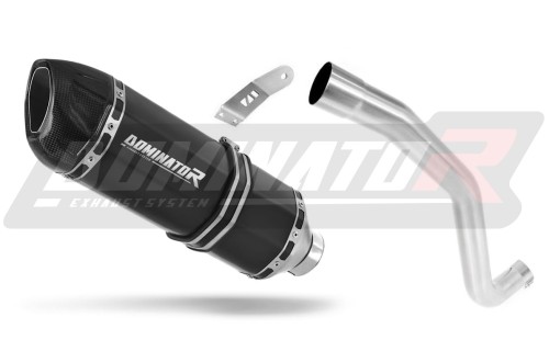 exhaust muffler DOMINATOR HP1 BLACK fits to Triumph TIGER SPORT 1050 2013  2015