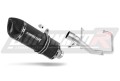 YBR 125 EXHAUST Yamaha Muffler Auspuff Sportauspuff Silencer Echappement Silencieux Scarico Scarichi Escape Wydech Tłumik Carbon Tip HP1 BLACK 2009 - 2018 DOMINATOR  x