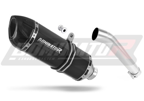 YZF 600 R THUNDERCAT EXHAUST Yamaha Muffler Auspuff Sportauspuff Silencer Echappement Silencieux Scarico Scarichi Escape Wydech Tłumik Carbon End Cap HP1 BLACK 1996 - 2006 DOMINATOR x
