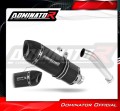 wydech tłumik DOMINATOR Homologowany HP1 CZARNY pasujący do motocykla Yamaha YZF 600 R Thundercat 1996 - 2006 2