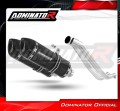 wydech tłumik DOMINATOR HP1 CZARNY pasujący do motocykla Yamaha XT 660 X 2004 - 2015 2