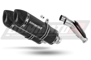Yamaha TRX 850 1995 - 2000 Exhaust Silencer Muffler HP1 BLACK + dB killer
