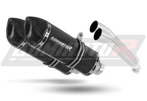 Yamaha TDM 900 2002 - 2009 Exhaust Silencer Muffler HP1 BLACK + dB killer