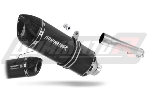 Yamaha FZS FAZER 1000 2001 - 2005 Motorcycle EU Approved Street Legal Muffler Auspuff Sportauspuff Silencer Echappement Silencieux Scarico Scarichi Escape Wydech Tłumik HP1 BLACK Dominator Exhaust System x