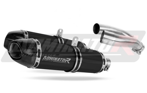 exhaust muffler DOMINATOR HP1 BLACK fits to Yamaha YZF R1 1000 RN12 2004  2006