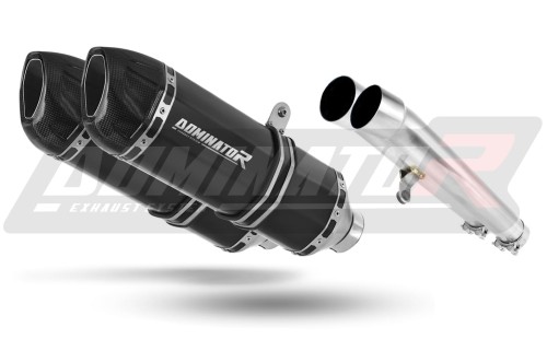 exhaust muffler DOMINATOR HP1 BLACK fits to Yamaha FJ 1100