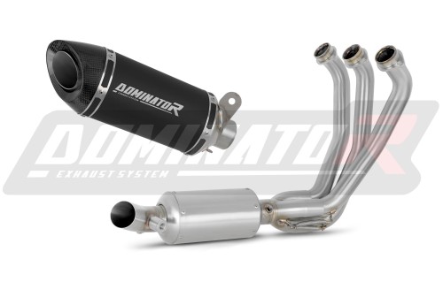 complete exhaust system with muffler DOMINATOR Full System HP8 BLACK fits to Yamaha XSR 900 / GP 2024