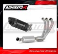 kompletny układ wydechowy z tłumikiem DOMINATOR Full System HP8 CZARNY pasujący do motocykla Yamaha XSR 900 / GP 2024  2