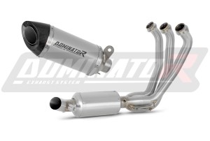 Yamaha XSR 900 / GP 2024 Full Exhaust System Collector Silencer Titanium HP8 + dB killer