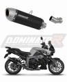 exhaust muffler DOMINATOR S6 BLACK fits to BMW K1300R 2007  2015