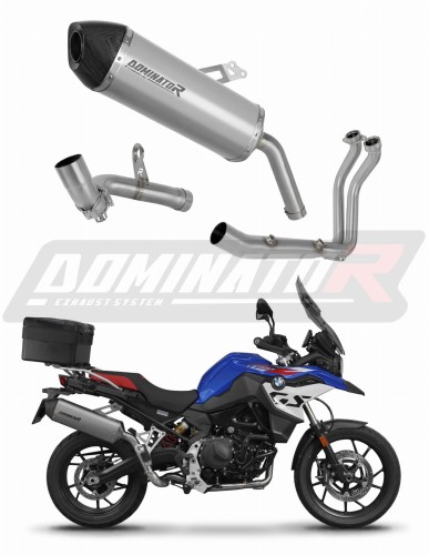 complete exhaust system with muffler DOMINATOR Full System titanium HP7 fits to BMW F800GS 2024  7