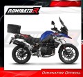 BMW F750GS 2021 - 2023 EXHAUST Muffler Auspuff Sportauspuff Silencer Echappement Silencieux Scarico Scarichi Escape Wydech Tłumik P7 BLACK Dominator Exhaust System 2