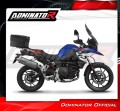 exhaust muffler DOMINATOR titanium P7 fits to BMW F850GS 2016  2020 4