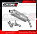 exhaust muffler DOMINATOR titanium P7 fits to BMW F850GS 2021  2023 2
