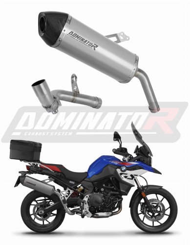 exhaust muffler DOMINATOR titanium HP7 fits to BMW F850GS Adventure 2016  2023 8
