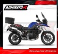 BMW F850GS Adventure 2016 - 2023 EXHAUST Muffler Auspuff Sportauspuff Silencer Echappement Silencieux Scarico Scarichi Escape Wydech Tłumik HP7 BLACK Dominator Exhaust System 3