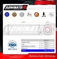 BURGMAN 400 EXHAUST Suzuki Muffler Auspuff Sportauspuff Silencer Echappement Silencieux Scarico Scarichi Escape Wydech Tłumik OVR 2007 - 2016 Dominator 1