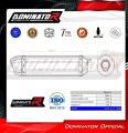 kompletny układ wydechowy z tłumikiem DOMINATOR Full System HP1 CZARNY pasujący do motocykla BMW K1200RS 2001 - 2003 3