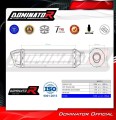 wydech tłumik DOMINATOR HP1 CZARNY pasujący do motocykla Aprilia Pegaso 650 2001 - 2004 4