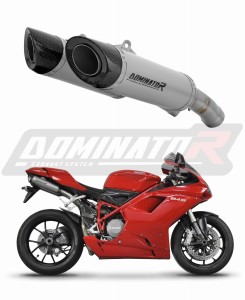 Ducati 848 2008 - 2013 Exhaust Silencer Muffler Titanium HP8 + dB killer