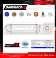 wydech tłumik DOMINATOR HP1 CZARNY pasujący do motocykla Ducati MONSTER 620 2002 - 2006 3