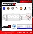 exhaust muffler DOMINATOR HP1 BLACK fits to Ducati MONSTER 696 2008  2014 4