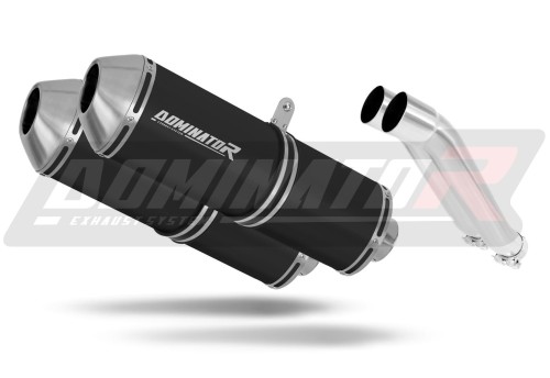 exhaust muffler DOMINATOR OVR BLACK fits to Yamaha XJ 900 Diversion 1994  2003