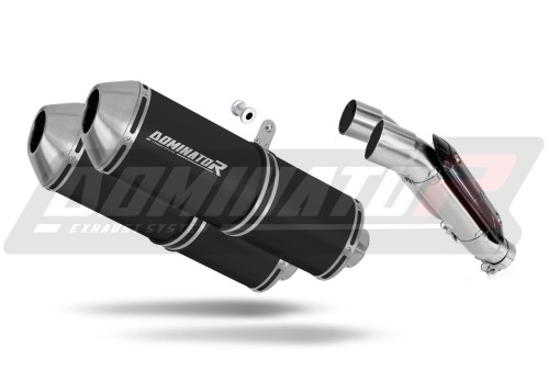 wydech tłumik DOMINATOR OVR CZARNY pasujący do motocykla Yamaha TRX 850 1995 - 2000