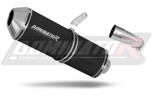 exhaust muffler DOMINATOR OVR BLACK fits to Yamaha FZ8 FAZER 2010  2016 2