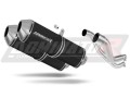 wydech tłumik DOMINATOR OVR CZARNY pasujący do motocykla Aprilia Pegaso 650 Strada 2005 - 2006