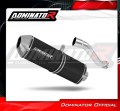 wydech tłumik DOMINATOR OVR CZARNY pasujący do motocykla Yamaha XT 600 1990 - 2004 3