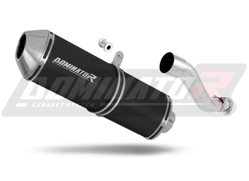 wydech tłumik DOMINATOR OVR CZARNY pasujący do motocykla Yamaha XT 600 1987 - 1989